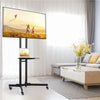 Mobile TV Cart Floor Stand Home Display MountTrolley for 32"-75" Flat Screen