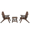 GuyAna 3 Piece Garden Set Solid Wood Spruce,Corner Sofa Glass Coffee E3H8