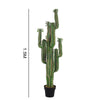 150cm Large Artificial Cactus Plant Fake Trees in Pot Indoor Outdoor Home Office