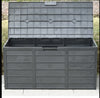 Garden Storage Sheds Chest Organiser Lockable Deck Box Patio Castors Box