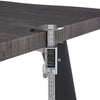 Rectangular Kitchen Dining Table Wooden Table 4-6 Seats Family Party Table White