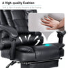 Executive Office Chair Swivel Recliner Computer Desk Gaming Chair with Footrest