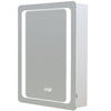 Wall Mounted LED Bathroom Mirror Cabinet w/ Storage/Shaver Socket/Demister