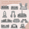 Kids Play Couch Convertible Climb & Crawl Foam and Floor Playset