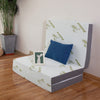 Economy 10cm Folding Mattress, Tri-fold Mattress with Memory Foam and Ultra Soft