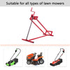 Lawn Mowers Stand Folding Lift Adjustable Tractors Maintenance Lift w/Hand Crank