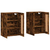 Bulliing Kitchen Sideboard Wood Storage Cabinet Accent Cupboard with 2 C8H2