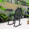 Patio Rocking Lounger Zero Gravity Rocker Outdoor Patio Garden Recliner