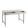 Dusk Nova Taupe & Black 2 Drawer Dressing Table Console RRP £189
