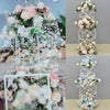 Geometric Metal Frame Flower Stand Pedestal Rack Wedding Centerpiece Stage Deco
