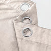 Thick Heavy Velvet Curtains Eyelet Ring Top Fully Lined PAIR of Ready Made Panel