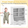 Home Toy Storage Organizer Display Rack Kids Bookshelf Playroom