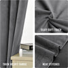 Luxury Heavy Velvet Curtains PAIR of Eyelet Ring Top Fully Lined Ready Made