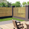Privacy Wooden Fencing Garden Gate Backyard Wall Fence Porch Decorative Panel