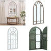 Vintage Arch Garden Window Mirror Hanging Wall Mounted Outdoor Villa Hallway UK