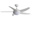 Extra Large 52 inch Ceiling Fan & Light Modern Remote Control 5-Blades Cooling