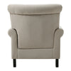 Velvet Armchair Wing High Back Occasional Queen Anne Fireside Lounge Sofa Chair