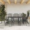 Swpsd 9 Piece Patio Dining Set Garden Coffee Table & Chairs Set Bistro A6H5