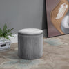 Velvet Ottoman Storage Blanket Toy Box Bedroom Bench Dressing Table Seat Stool