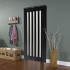 Internal Bi Folding Concertina Accordion Door PVC Sliding Divider Doors Bathroom