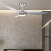 Living Room Ceiling Fan LED lighting Fan Reversible Motor Blades Remote Control