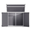 Plastic Outdoor Garden Shed 5x3FT Plant Tool Storage Garage Tool Shed Box House
