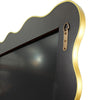 Mirror Large Full Length Wall Modern Wavy Gold Frame Leaner Mirror 180cm x 80cm