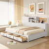 Double Guest Bed Sofa Bed with Wooden Slat Support