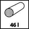 Einhell GC-GR 57 Garden Roller 57cm Width 46L Drum Sand or Water Filled [GRADED]