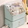 Extra Large Vanity Case Beauty Cosmetic Storage Box Makeup Holder w/ 2Drawers UK