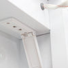 Bathroom Wall Led Mirror Cabinet Metal Back Box Storage with Clock Shaver Socket