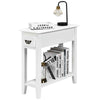 Narrow Nightstand Living Room 2 Tier Side Table
