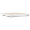Bulliing Bed Frame with White ,Double Bed Frame,Platform Bed T4F0