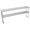 Catering Stainless Steel Table Commercial Overshelf Kitchen Prep Bench Shelves