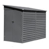 Panana Steel Garden Sheds Metal Storage Outdoor Utility Tool Storage 4.7x8.86ft