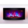2025 TRUFLAME™ LED COLOUR FLAME EFFECT LOG CURVED WALL MOUNTED ELECTRIC FIRE