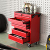 Portable Tool Box 7 Drawers Lockable Roll Cab Cabinet Tool Chest Garage Storage