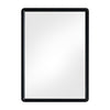 Metal Black Framed Wall Mounted Bathroom Mirror Bedroom Make Up Mirror Rectangle