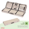 NEW! 3ft Folding Outdoor Camping Kitchen Work Top Table and Benches