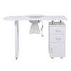 Manicure Table Nail Beauty Salon Station Technician Storage Desk+Dust Collector