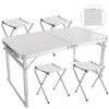 Folding Table Camping Portable Garden Party Picnic Trestle Aluminium Heavy Duty