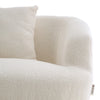 Teddy Plush 2 Seater Sofa Bedroom Fireside Loveseat Couch Settee With 2 Cushions