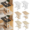 Adjustable Mobile Laptop Computer Table Portable Overbed Sofa Study Writing Desk