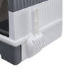 Large Cat Litter Box Cat Litter Drawer Tray UV Sterilize Deodorize Self Cleaning
