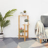 3 Tier Bamboo Plant Stand Corner Plant Shelf Rack Pot Holder Display Rack