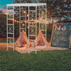 Metal Garden Gazebo Marquee Wedding Party Tent Canopy Sun Shade Shelter