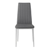 Set of 4/6 Diamond Dining Chairs Metal Legs High Back Seat Dining Room Furniture