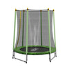 4.5FT Kid Trampoline With Safety Net Enclosure Children Outdoor Garden Fun Toys