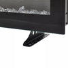 LED Fireplace Media Wall Fire Wall Mounted / Standing Feet Electric Heater 40in