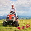 Lawn Mowers Stand Folding Lift Adjustable Tractors Maintenance Lift w/Hand Crank